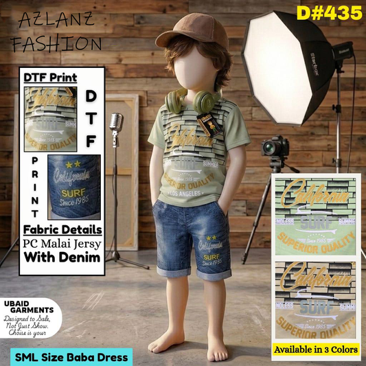 Denim Suit for kids
