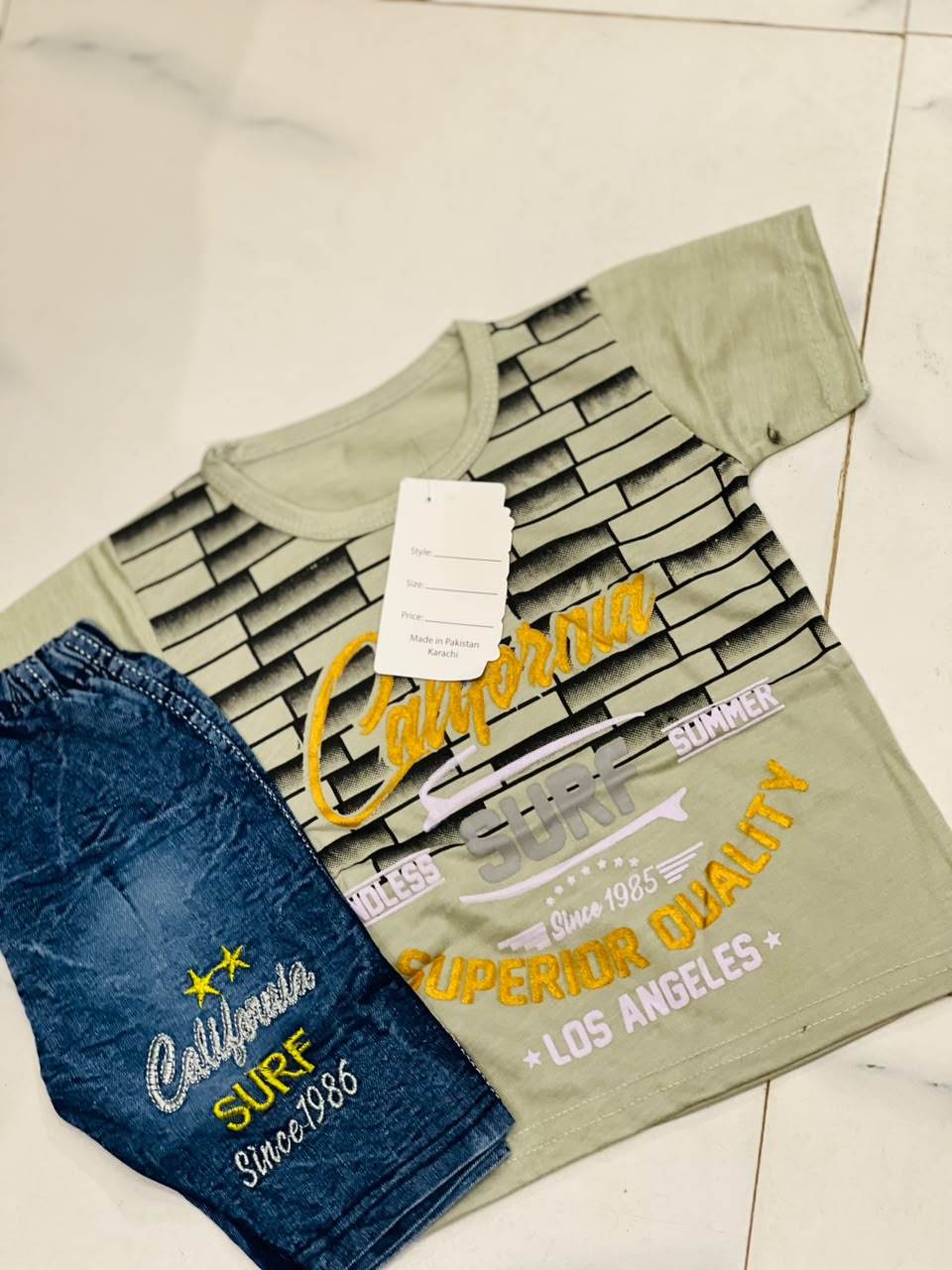 Denim Suit for kids