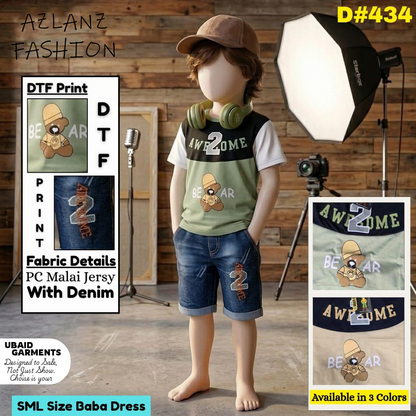 Denim Suit for kids