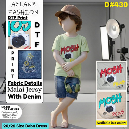 Denim Suit for kids