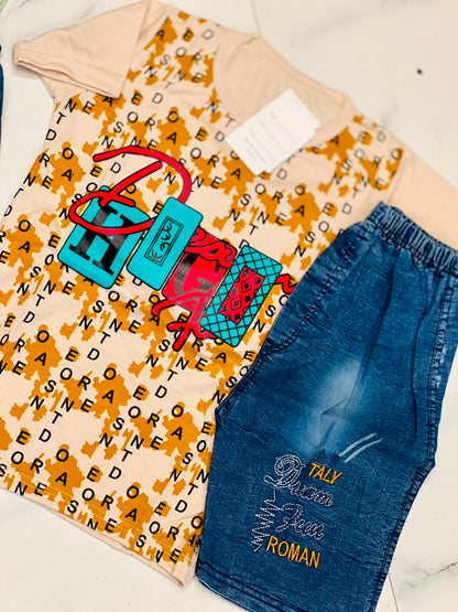Denim Suit for kids