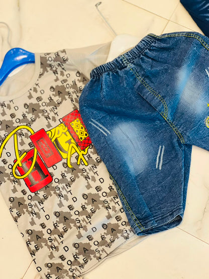Denim Suit for kids